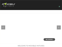 Tablet Screenshot of moveablemixtures.com